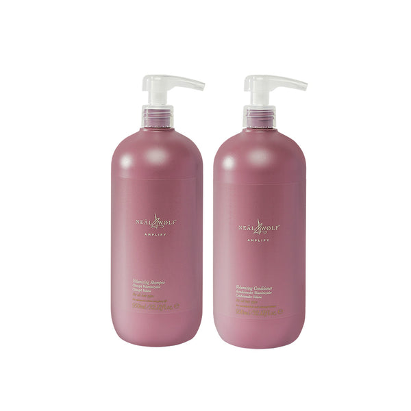 Amplify Body & Soul Volumising Shampoo & Conditioner 950ml Duo