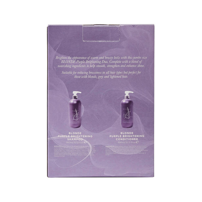 Blonde Brighten & Tone Purple Shampoo & Conditioner 950ml Duo