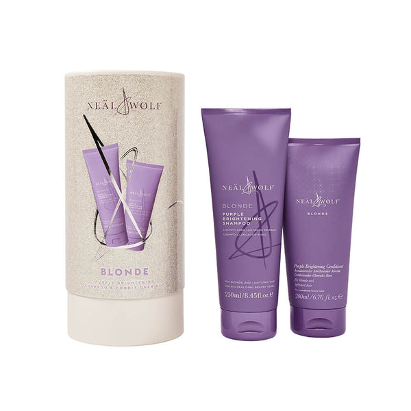 BLONDE Collection Purple Shampoo & Conditioner Gift Set