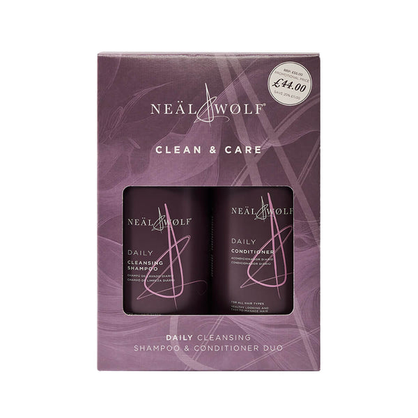 Clean & Care Daily Shampoo & Conditioner 950ml Duo