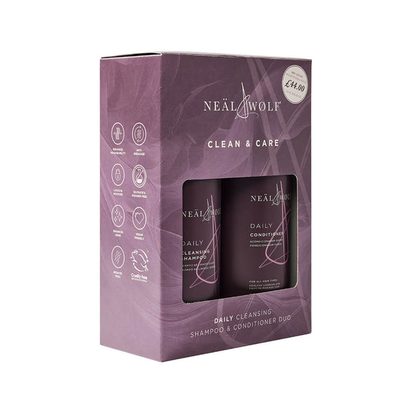 Clean & Care Daily Shampoo & Conditioner 950ml Duo