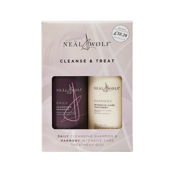 Cleanse & Treat Daily Shampoo & Harmony Treatment 950ml Duo