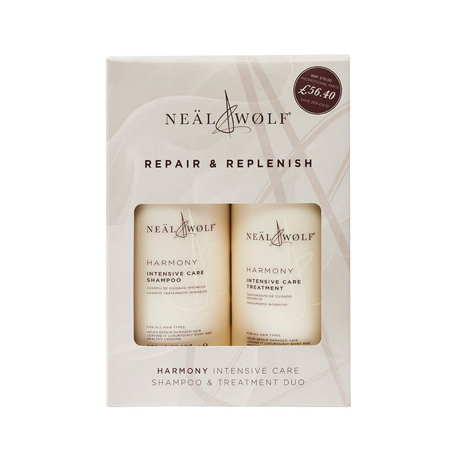 HARMONY Repair & Replenish Shampoo & Treatment 950ml Duo